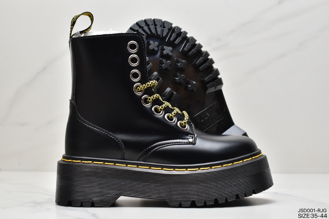 Drmartens Jadon thick-bottomed 8-hole Goodyear Martin boots autumn heightened short boots Dr. Martin 26961033