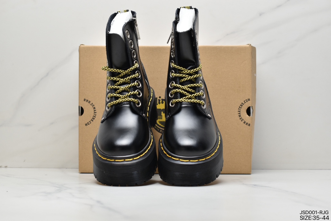 Drmartens Jadon thick-bottomed 8-hole Goodyear Martin boots autumn heightened short boots Dr. Martin 26961033