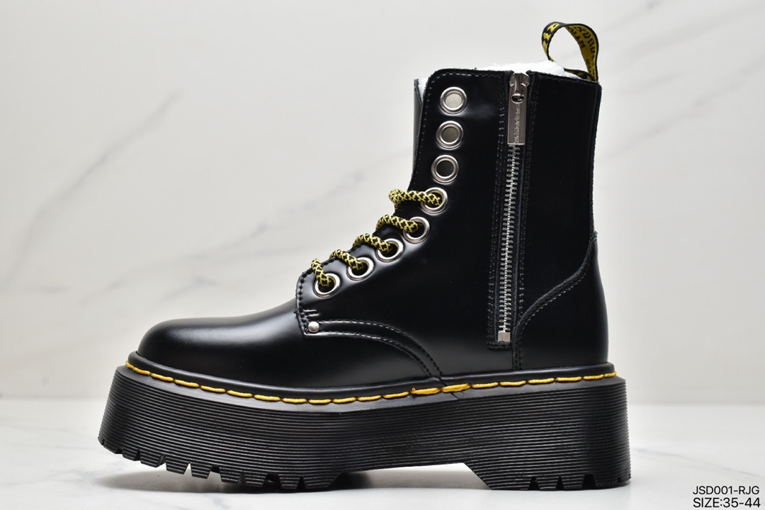 Drmartens Jadon thick-bottomed 8-hole Goodyear Martin boots autumn heightened short boots Dr. Martin 26961033