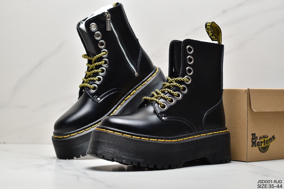 Drmartens Jadon thick-bottomed 8-hole Goodyear Martin boots autumn heightened short boots Dr. Martin 26961033