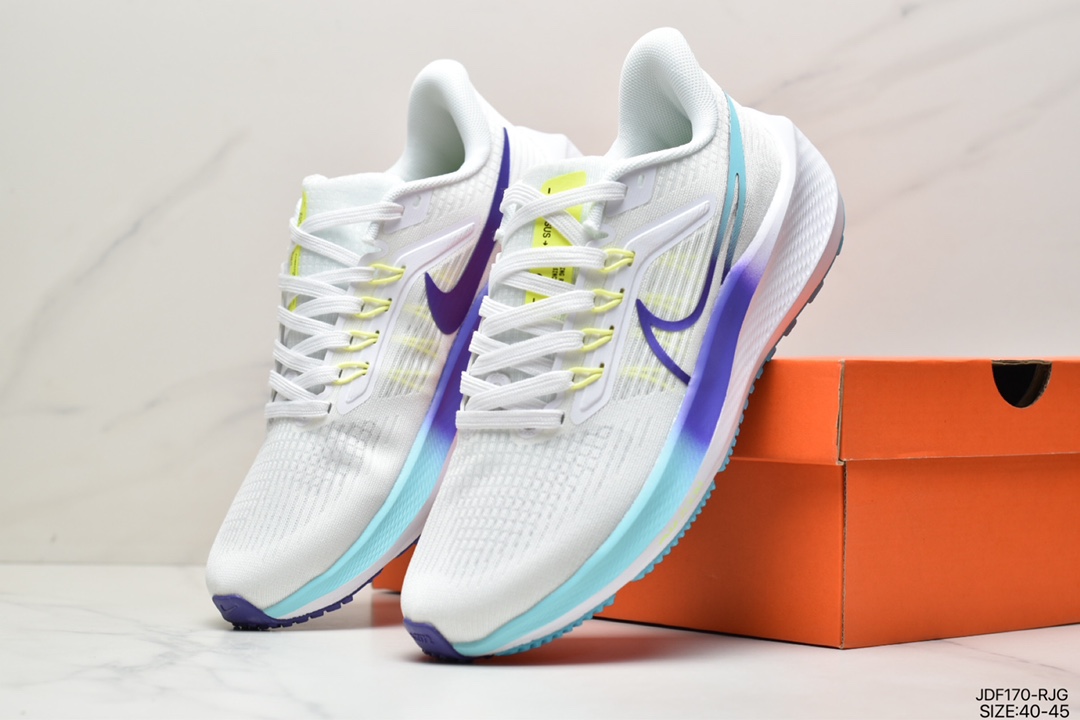 125 耐克Nike Zoom Pegasus 39”Sail/Cube Pink” 登月 39代超DM0173-501