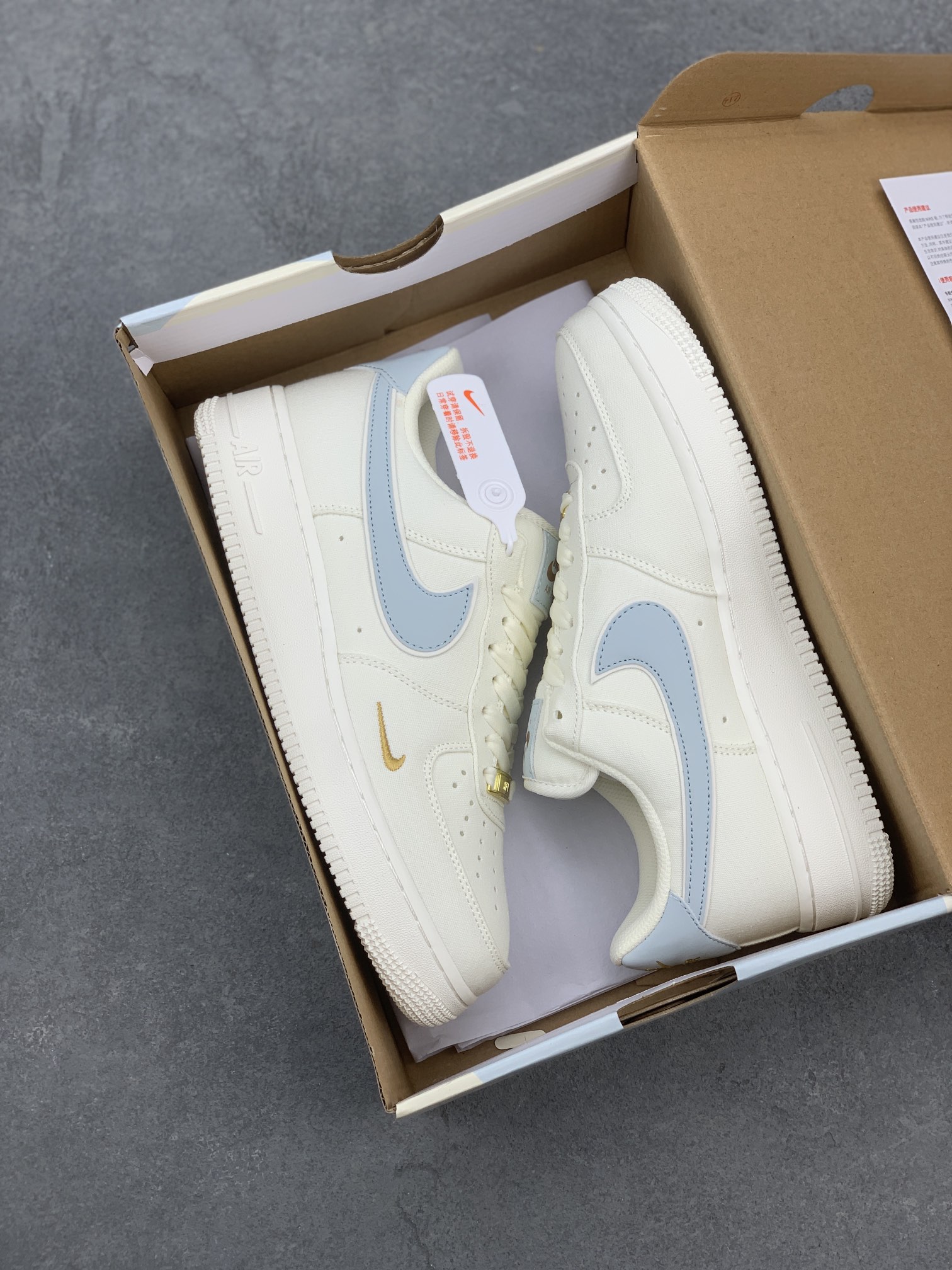 Nike Air Force 1 '07 Low Sky Blue Casual Sneakers - Breathable & Comfortable 10 i1663262734 6820 8