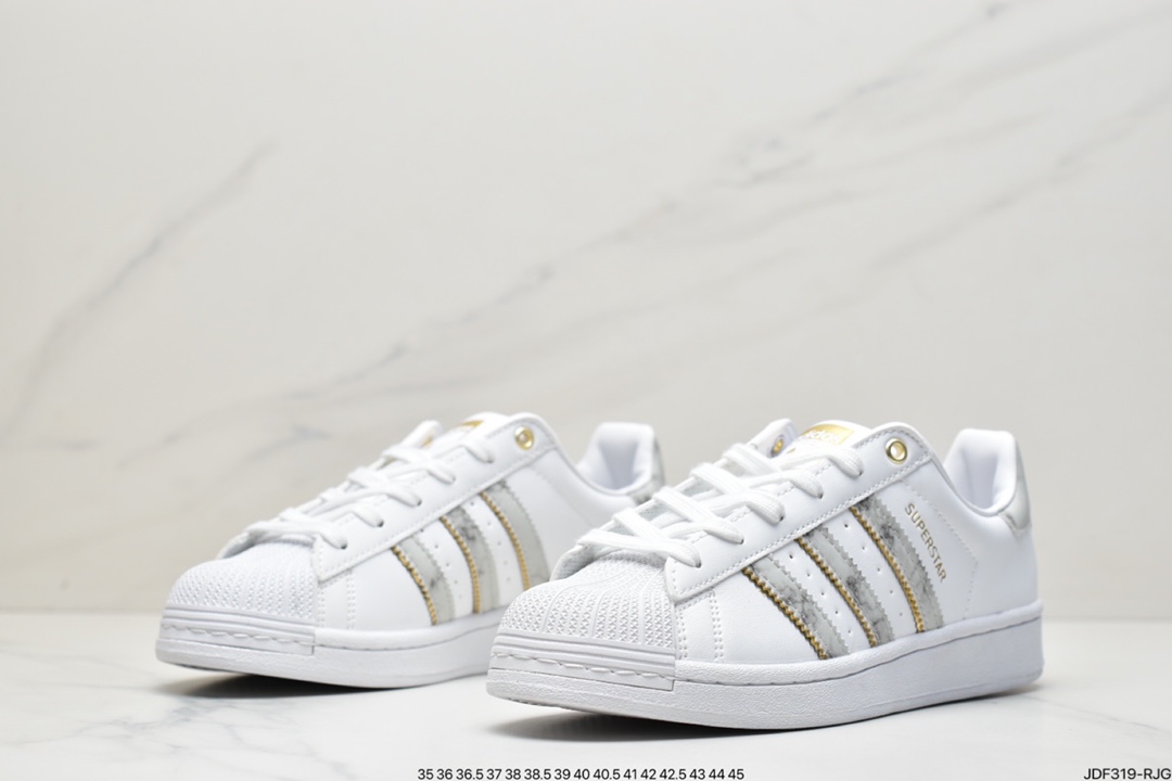 Adidas Adidas Originals Superstar classic shell head official website synchronization GX1839