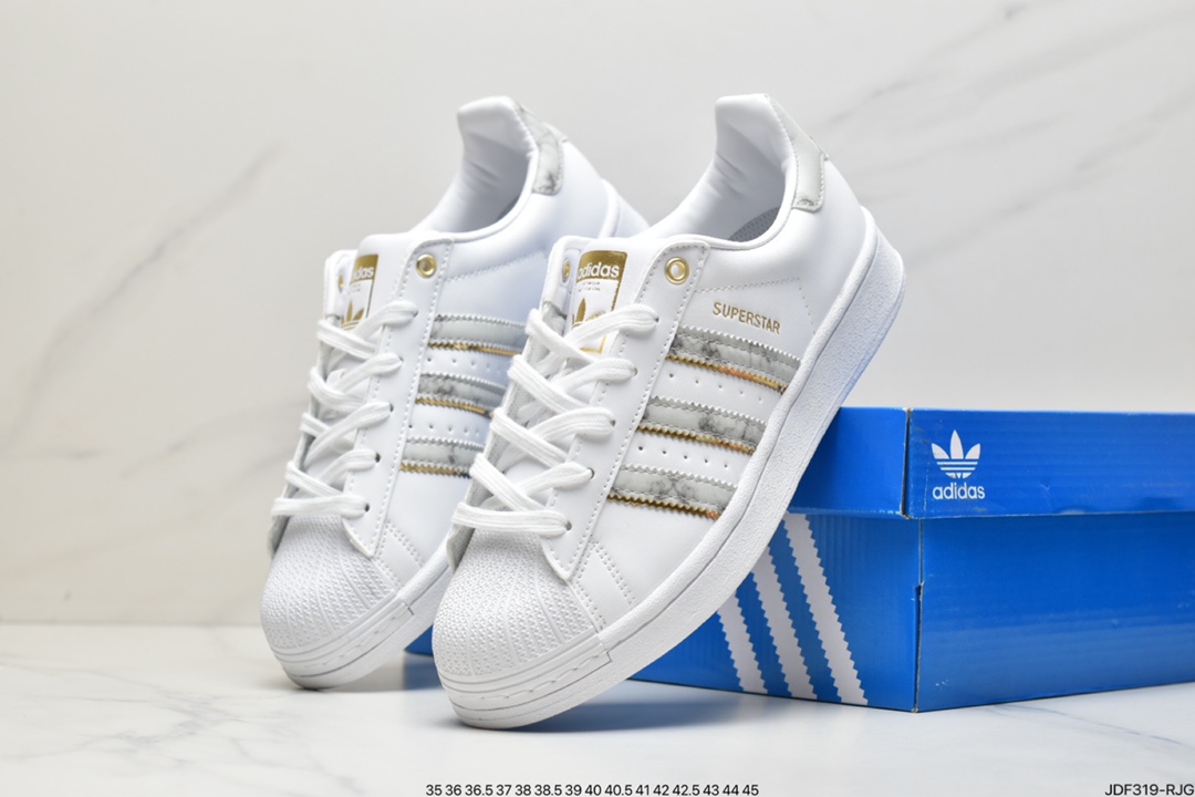 Adidas Adidas Originals Superstar classic shell head official website synchronization GX1839