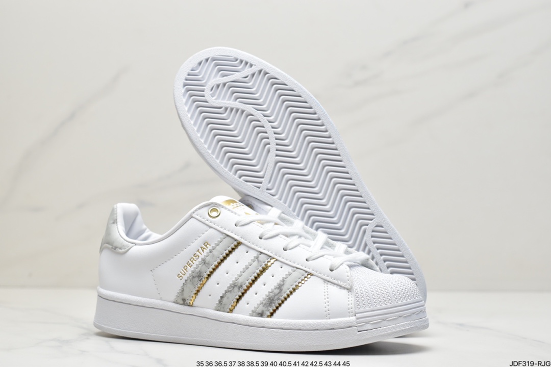 Adidas Adidas Originals Superstar classic shell head official website synchronization GX1839