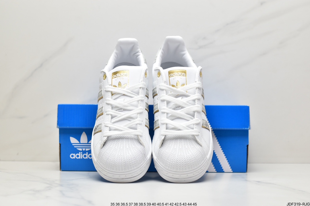 Adidas Adidas Originals Superstar classic shell head official website synchronization GX1839