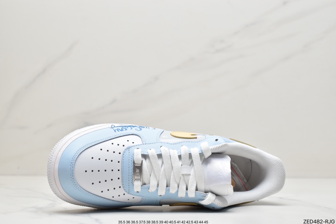 260 Nike Air Force 1 Low 07 个性定制原楦头原纸板 CW2288-111