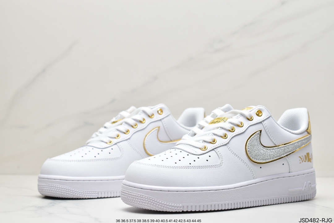 200 Nike Air Force 1 07 白金 空军一号低帮休闲板鞋DV4248-222