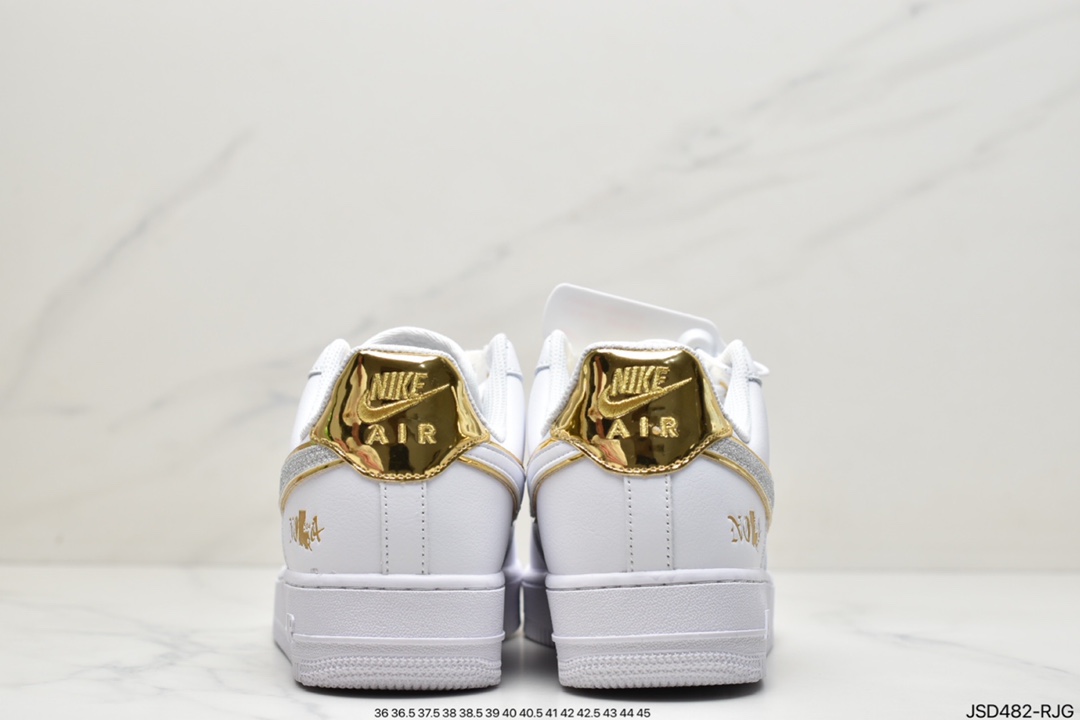 200 Nike Air Force 1 07 白金 空军一号低帮休闲板鞋DV4248-222