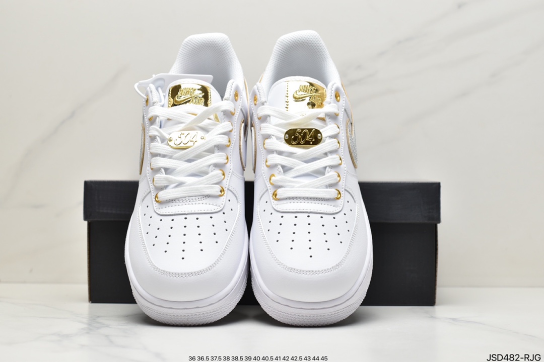 200 Nike Air Force 1 07 白金 空军一号低帮休闲板鞋DV4248-222