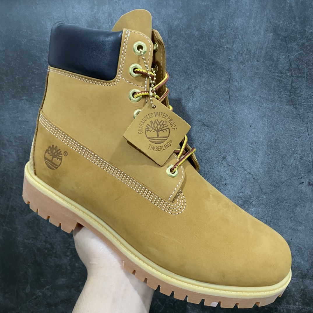 图片[3]-Timberland 10061 10361 天伯伦经典款大黄靴 纯原代工厂版本 胎牛皮防水 注塑大底 原厂宝元注射机 独立紫光防伪 电脑车线 四线并齐 完全还原正品工艺 所有细节 包装 配件 完美对比专柜 区别市面防水涂层版本 大黄靴经典中的经典 防水经典6英寸靴A1VXW 原档案数据开发量产 原厂比配 所有细节完全官网同步一致 海淘高端客户可了解 国外销售渠道淘宝各网店 全部限量 全新工艺升级 品质毋庸置疑 全新原厂包装鞋盒 手提袋配件 尺码：35 36 36.5 37 37.5 38 39 39.5 40 41 42 43 44 45-选品中心