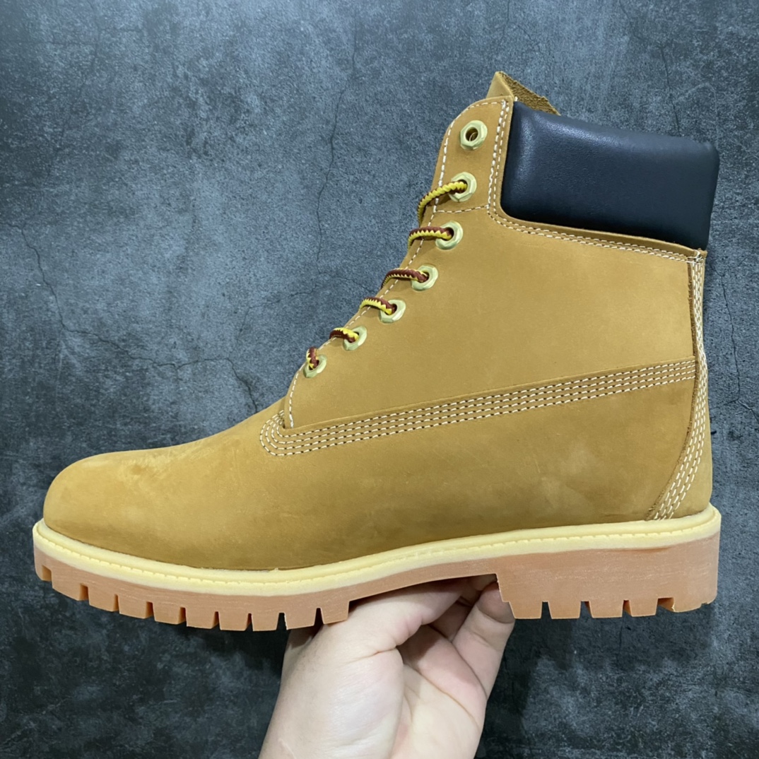 图片[2]-Timberland 10061 10361 天伯伦经典款大黄靴 纯原代工厂版本 胎牛皮防水 注塑大底 原厂宝元注射机 独立紫光防伪 电脑车线 四线并齐 完全还原正品工艺 所有细节 包装 配件 完美对比专柜 区别市面防水涂层版本 大黄靴经典中的经典 防水经典6英寸靴A1VXW 原档案数据开发量产 原厂比配 所有细节完全官网同步一致 海淘高端客户可了解 国外销售渠道淘宝各网店 全部限量 全新工艺升级 品质毋庸置疑 全新原厂包装鞋盒 手提袋配件 尺码：35 36 36.5 37 37.5 38 39 39.5 40 41 42 43 44 45-选品中心