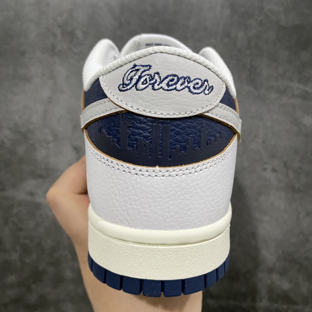 图片[4]-Top版本HUF x Nike SB Dunk Low “NYC” 白蓝纽约刮刮乐 鞋面可刮 FD8775-100 原厂原档案开发，原盒原标，原厂头层皮料，官方厚鞋舌设计，做工细节全方位比对原鞋 尺码：36/47.5-选品中心