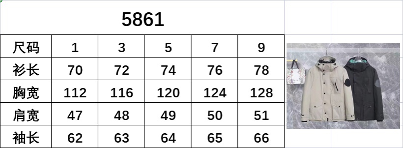 NO:573712,Order No. 5861 MR Yu Huang   A top-notch limited-edition co-branded model produced through the trading company channel. It is also a Genius Plan series of co-branded models created by M. The overall design is quite interesting. The mix and match of elements between brands is very brilliant. The tongue element collides with the MR Yuhuang classic logo without any sense of disobedience.  , perfectly interprets the characteristics and soul of the brand, and at the same time demonstrates the brand's extremely high fashion proposition! This down jacket has a stylish and capable design, with a very high appearance. The black logo on the sleeves, arms and big tongue makes the characteristics of the clothes particularly prominent. The outdoor series are all complex.  High-end craftsmanship, cumbersome accessories, hard fabrics, and a tough overall feel are the main selling points. The ubiquitous co-branded details of the laser tongue logo on the placket make this down jacket more standard! This style is made of custom-made technical waterproof fabrics, polar  The most classic fabric in the series, has strong waterproof and windproof capabilities, and is filled with national standard 90 down, which can fully lock in heat and provide maximum cold resistance. The detachable fur collar allows this down jacket to have more matching options. It is the top down for men, and it is an absolute surprise!   Color Black Beige Size 1-3-5-7-9,,down jacket,hats,alexander wang19860909报单号5861 MR羽皇X滚石大舌头联名限量,GRENOBLE极地御寒系系列毛领连帽男士羽绒服 贸易公司渠道出品顶级限量联名合作款,亦是M家打造的天才计划系列联名款在整体设计方面颇具看点,品牌之间的元素混搭非常出彩,舌头元素与MR羽皇经典标识的碰撞,毫无违和感,完美诠释了品牌的特质及灵魂所在,同时彰显了极高的品牌时髦主张!此款羽绒服设计时尚干练,颜值极高.袖臂大舌头联名黑色徽标,让衣服特性显得格外的突出,户外系列都以复杂的工艺,繁琐的辅料,偏硬的面料,硬朗的整体感觉为主要卖点.门襟内带有激光大舌头logo无处不在的联名细节,让这款羽绒服更具规格感!此款采用客供定制科技防水面料,极地系列最经典的面料,具有极强的防水防风能力,配以国标90绒填充加持,可充分锁住热量,御寒能力满级.可拆卸毛领让这款羽绒服有着更多搭配方案,男士顶级羽绒,绝对的惊喜之作! 颜色黑色 米色 尺码1-3-5-7-9,,down jacket,hats,alexander wang,Men's clothing