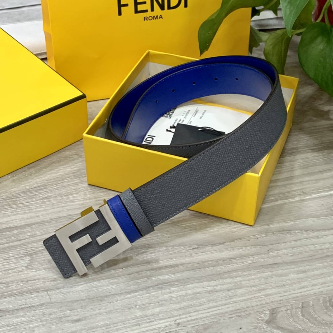 FENDI芬迪专柜同款宽4.0CM双