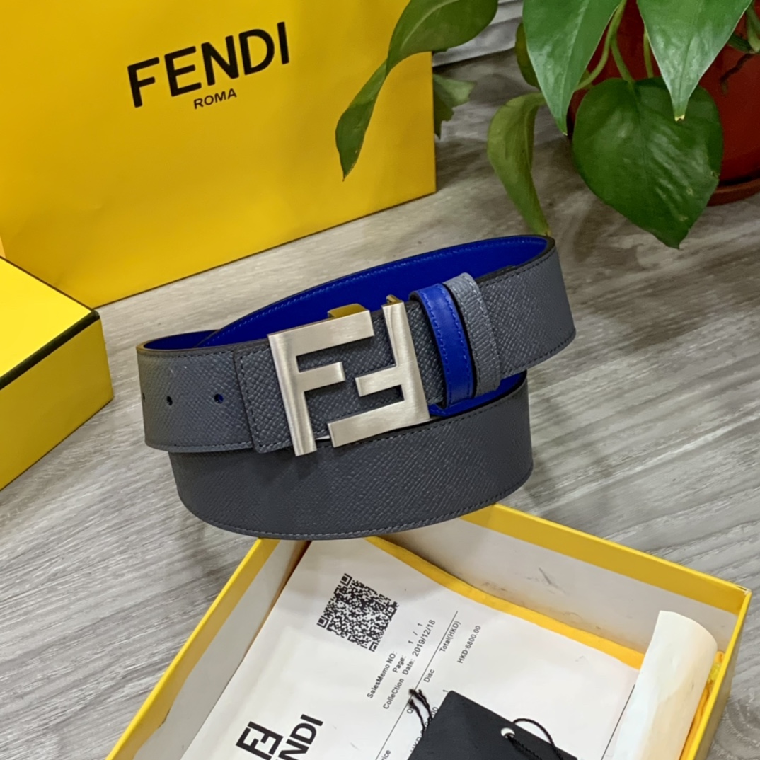 FENDI芬迪专柜同款宽4.0CM双