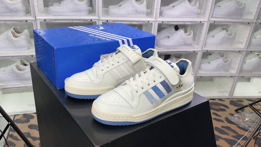 [Adidas Originals Series]Adidas Clover Originals Forum 84 Low Roman Series Vel