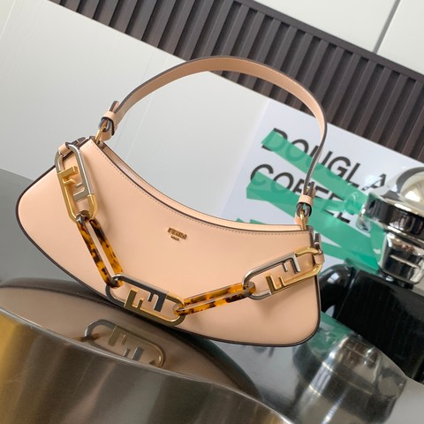 Fendi Clutches & Pouch Bags Practical And Versatile Replica Designer Gold Light Pink Silver Calfskin Chamois Cowhide Chains