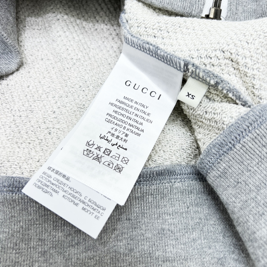 Gucci/古驰 侧边织带Logo猫头外套