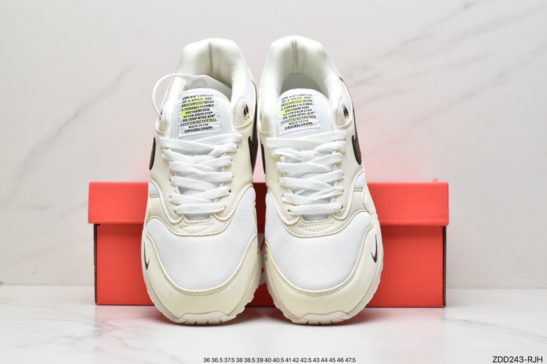 Nike Air Max 1 QS first generation retro air cushion all-match casual sports jogging shoes AH8145-001-Top High Quatity Cheap Sneakers Fashion Clothing Clothes Bags handbags Shoes of all Brand wholesale With The best Quality And Beautiful Price from China Factory Chinese suppliers wholesaler seller Nike Air Max 1 QS first generation retro air cushion all-match casual sports jogging shoes AH8145-001