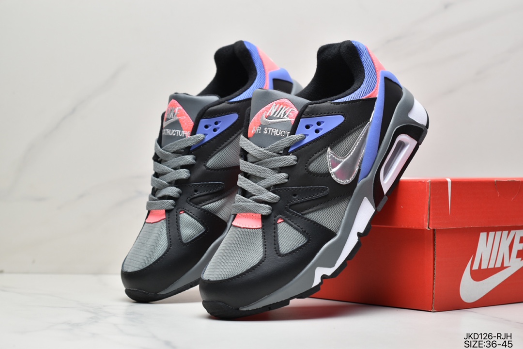 Classic running shoes Air Structure Triax 91 just like its name CV3492-Top High Quatity Cheap Sneakers Fashion Clothing Clothes Bags handbags Shoes of all Brand wholesale With The best Quality And Beautiful Price from China Factory Chinese suppliers wholesaler seller Classic running shoes Air Structure Triax 91 just like its name CV3492