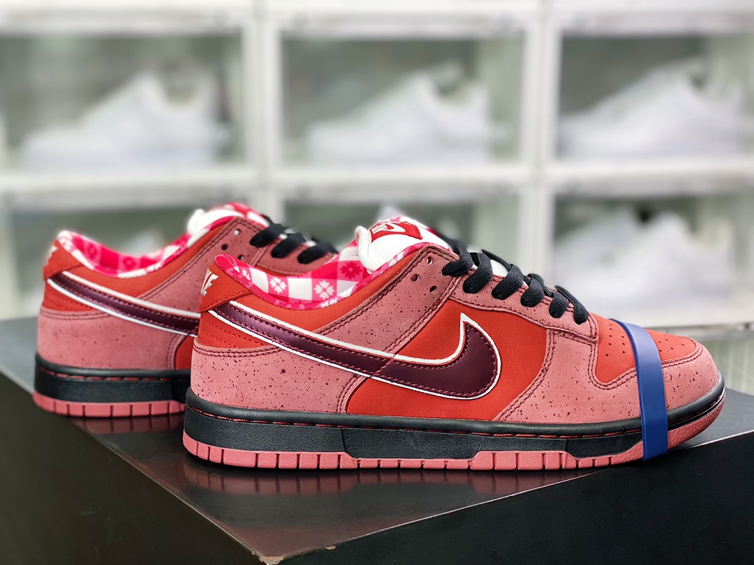 420 Concepts x Nike SB Dunk Low”Red Lobster”扣篮系列经典板鞋“红龙虾”313170-661