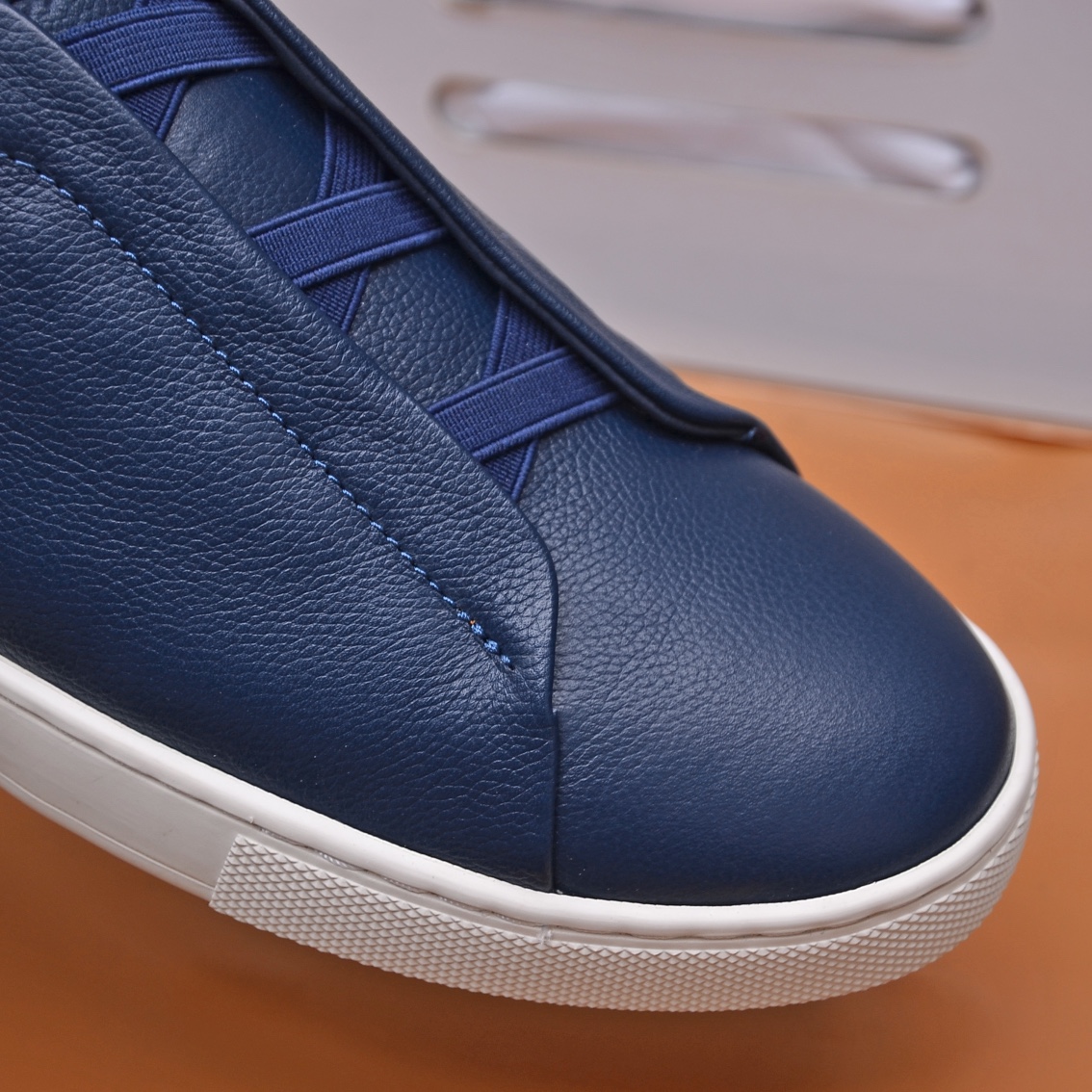 precio de fábrica Calidad de gama alta con el embalaje del contador Marca: Jeni * "Zegna *" zapatos 