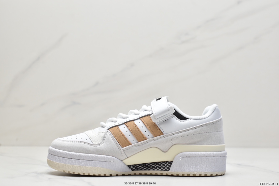 Adidas Clover Originals Forum 84 Low Roman Series Velcro Low Help GX2161