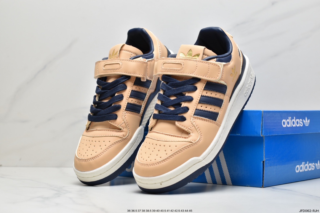 Adidas Clover Originals Forum 84 Low Roman Series Velcro Low Help Complex GX2161