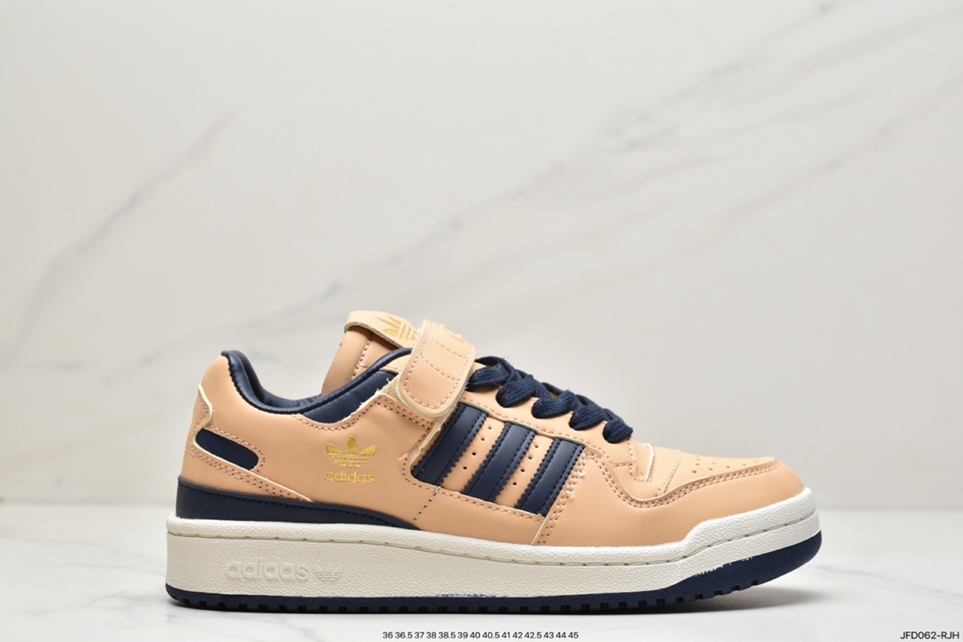 Adidas Clover Originals Forum 84 Low Roman Series Velcro Low Help Complex GX2161