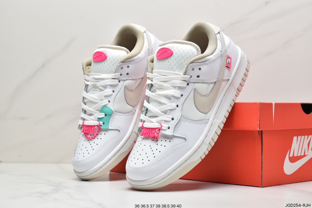 Nike Dunk Low white powder pink shoe buckle DX6060-121-Top High Quatity Cheap Sneakers Fashion Clothing Clothes Bags handbags Shoes of all Brand wholesale With The best Quality And Beautiful Price from China Factory Chinese suppliers wholesaler seller Nike Dunk Low white powder pink shoe buckle DX6060-121