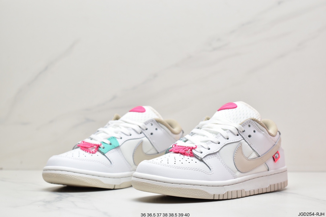 Nike Dunk Low white powder pink shoe buckle DX6060-121-Top High Quatity Cheap Sneakers Fashion Clothing Clothes Bags handbags Shoes of all Brand wholesale With The best Quality And Beautiful Price from China Factory Chinese suppliers wholesaler seller Nike Dunk Low white powder pink shoe buckle DX6060-121
