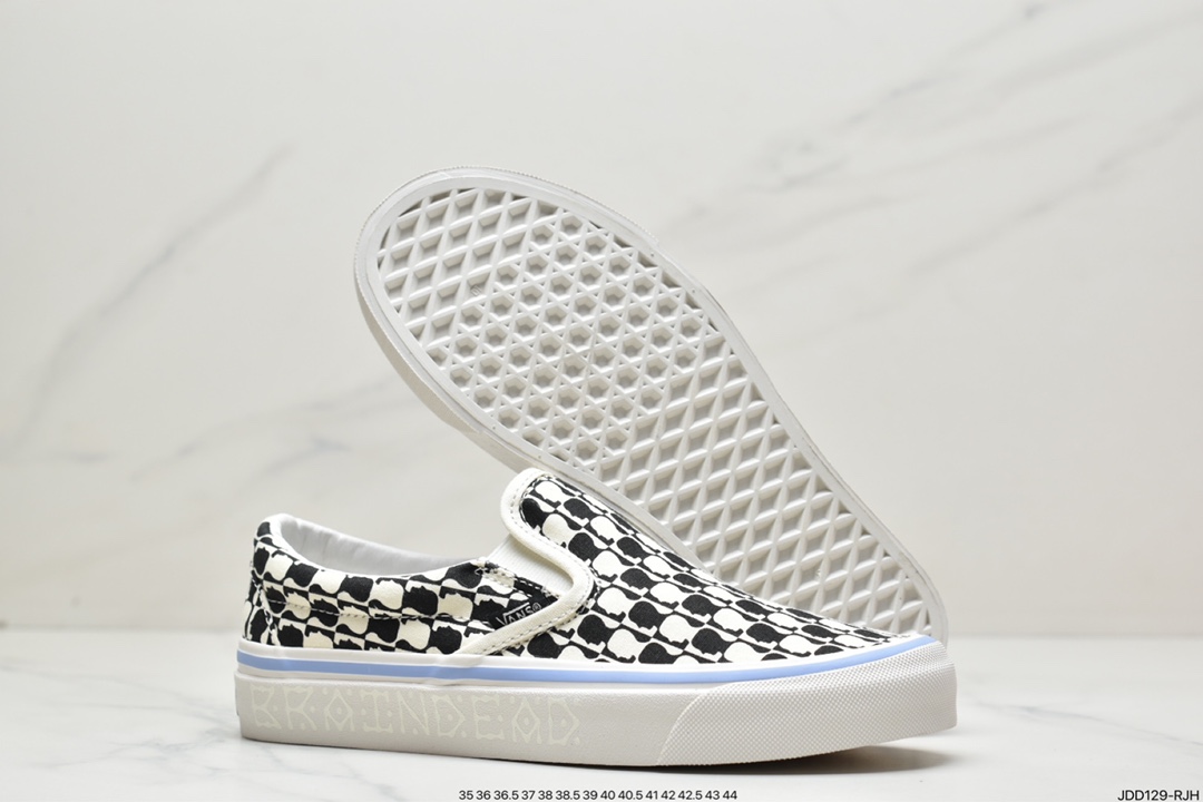 Vans Classic Slip-On Classic Low Top All-Match Casual Sneakers