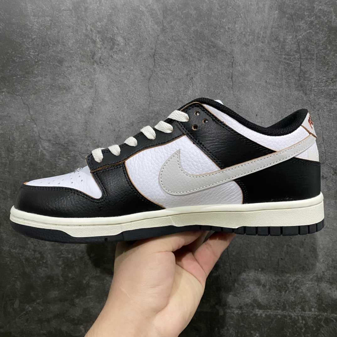 图片[2]-Top版本HUF x Nike SB Dunk Low “San Francisco” 黑白旧金山刮刮乐 鞋面可刮 FD8775-001 原厂原档案开发，原盒原标，原厂头层皮料，官方厚鞋舌设计，做工细节全方位比对原鞋 尺码：36/47.5-选品中心