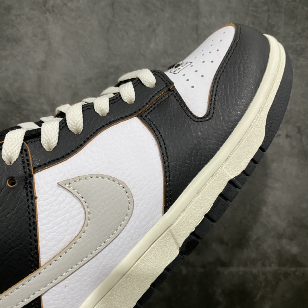 图片[6]-Top版本HUF x Nike SB Dunk Low “San Francisco” 黑白旧金山刮刮乐 鞋面可刮 FD8775-001 原厂原档案开发，原盒原标，原厂头层皮料，官方厚鞋舌设计，做工细节全方位比对原鞋 尺码：36/47.5-选品中心