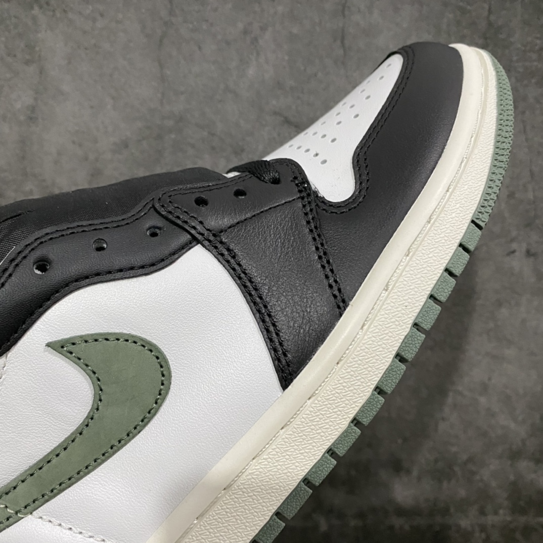 图片[6]-纯原版Air Jordan AJ1 Retro 六冠王黑绿脚趾 555088-135 全新升级网板中底 原楦原纸板开发 极致一眼正品既视感 原厂皮料 承诺百分百一致原鞋 鞋面清洁度最高QC检验标准 控制溢胶 飞翼3D高频深度立体 全市场仅此一家 鞋盒、防尘纸 均采购来自原厂 尺码：40 40.5 41 42 42.5 43 44 44.5 45 46 47.5-选品中心