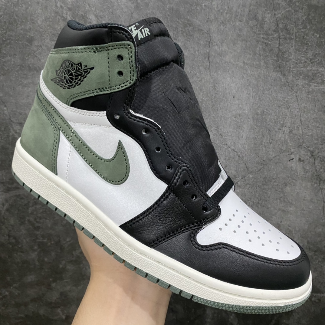 图片[3]-纯原版Air Jordan AJ1 Retro 六冠王黑绿脚趾 555088-135 全新升级网板中底 原楦原纸板开发 极致一眼正品既视感 原厂皮料 承诺百分百一致原鞋 鞋面清洁度最高QC检验标准 控制溢胶 飞翼3D高频深度立体 全市场仅此一家 鞋盒、防尘纸 均采购来自原厂 尺码：40 40.5 41 42 42.5 43 44 44.5 45 46 47.5-选品中心