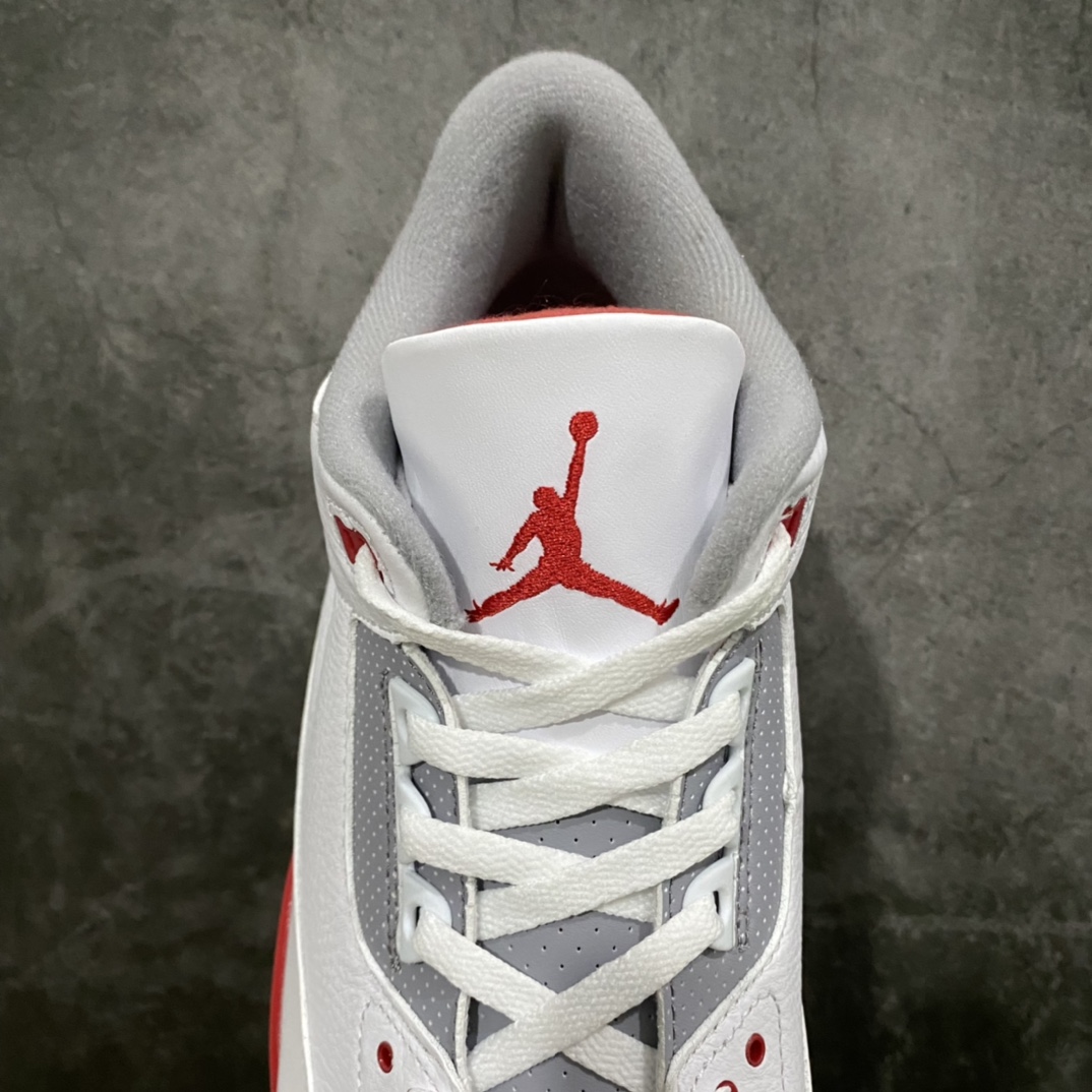 图片[8]-莞产纯原 Air Jordan 3 Retro 白红元年复刻 新白红 原底面 原厂裸鞋级别 极致一眼正品既视感 最大限度还原公司正品 ‼️原鞋原楦头纸板开发 原厂进口皮料打造 货号：DN3707-160 尺码：40-47.5-选品中心