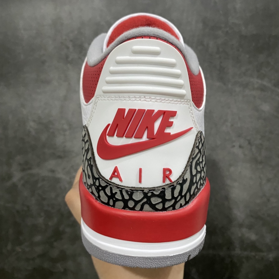 图片[4]-莞产纯原 Air Jordan 3 Retro 白红元年复刻 新白红 原底面 原厂裸鞋级别 极致一眼正品既视感 最大限度还原公司正品 ‼️原鞋原楦头纸板开发 原厂进口皮料打造 货号：DN3707-160 尺码：40-47.5-选品中心