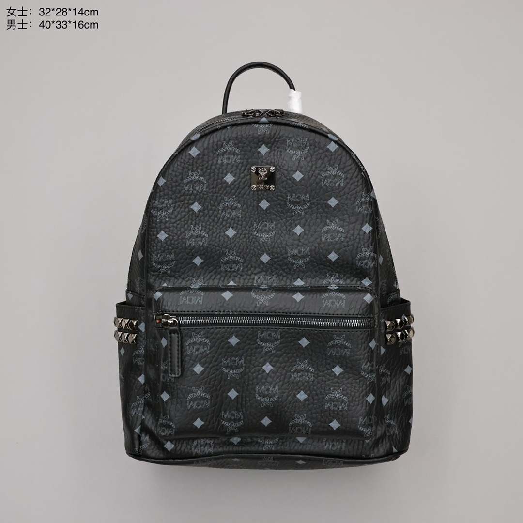 J5  最实用的MCM双肩包女士：32*28*14cm