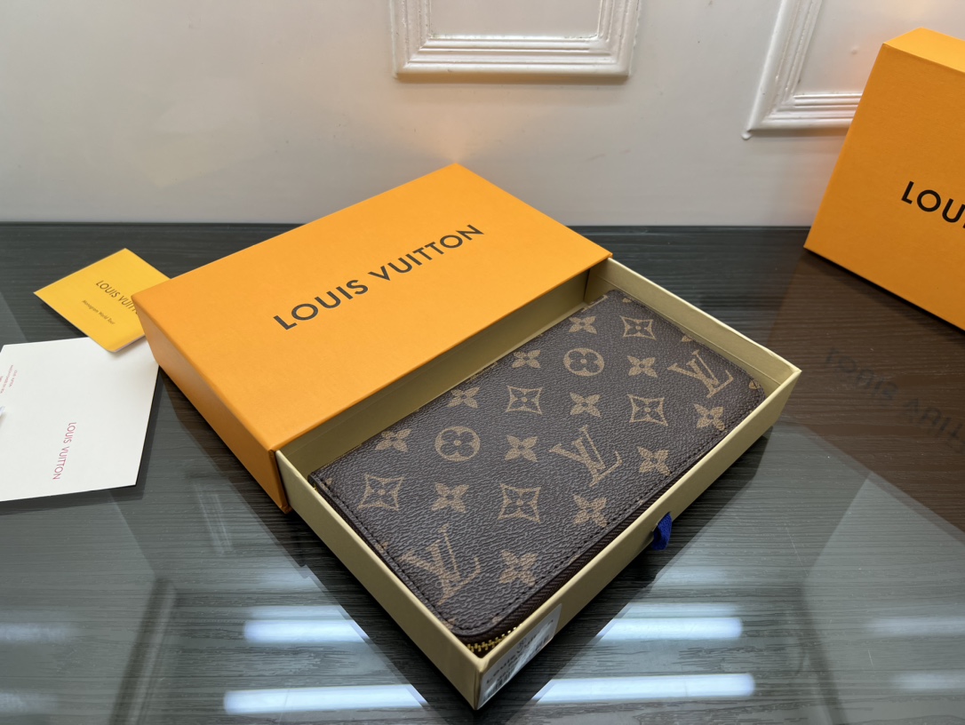 Close up leather wallet texture