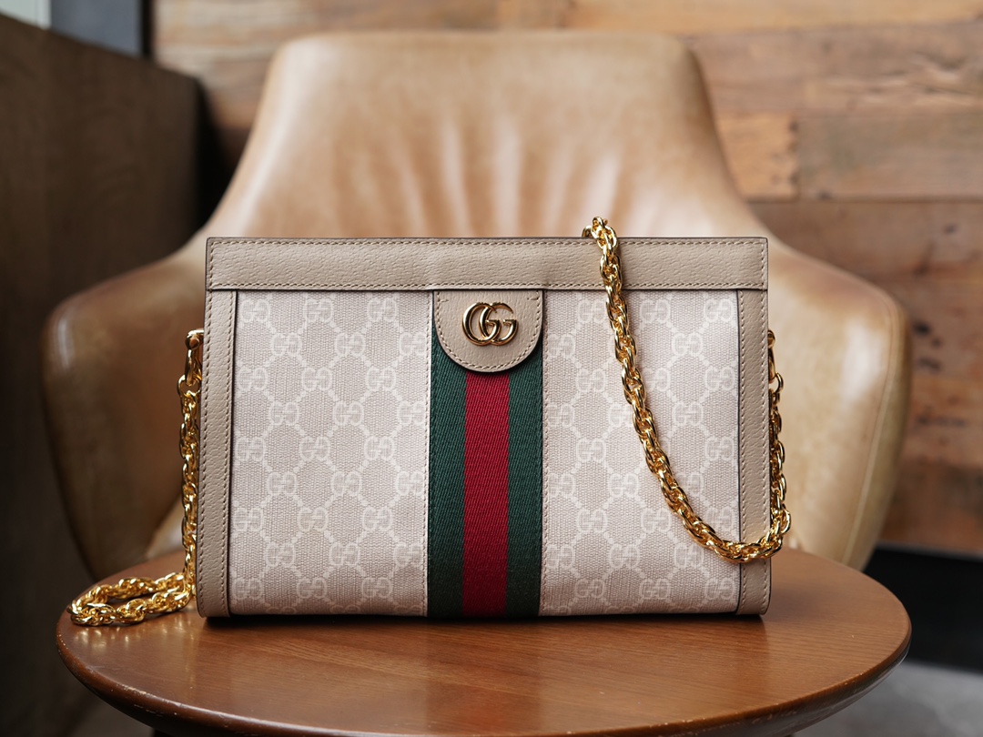 Was ist das Beste, um Replik zu kaufen?
 Gucci GG Supreme Taschen Umhängetaschen  & Schultertaschen Beige Weiß Leinwand Umschlag