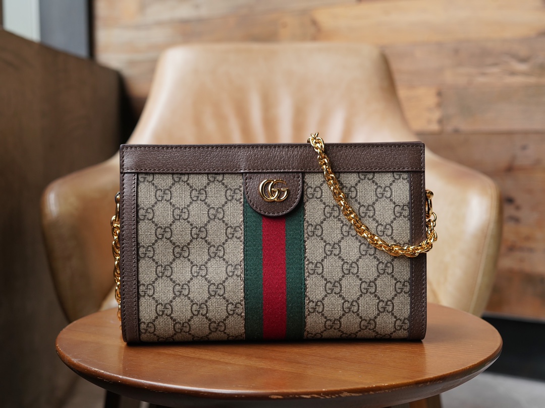 Gucci GG Supreme Taschen Umhängetaschen  & Schultertaschen Leinwand Umschlag