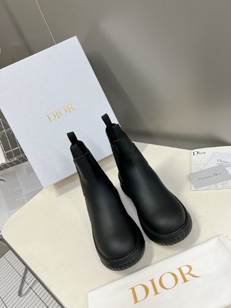 Dior Short Boots Cowhide Fetal Fall/Winter Collection