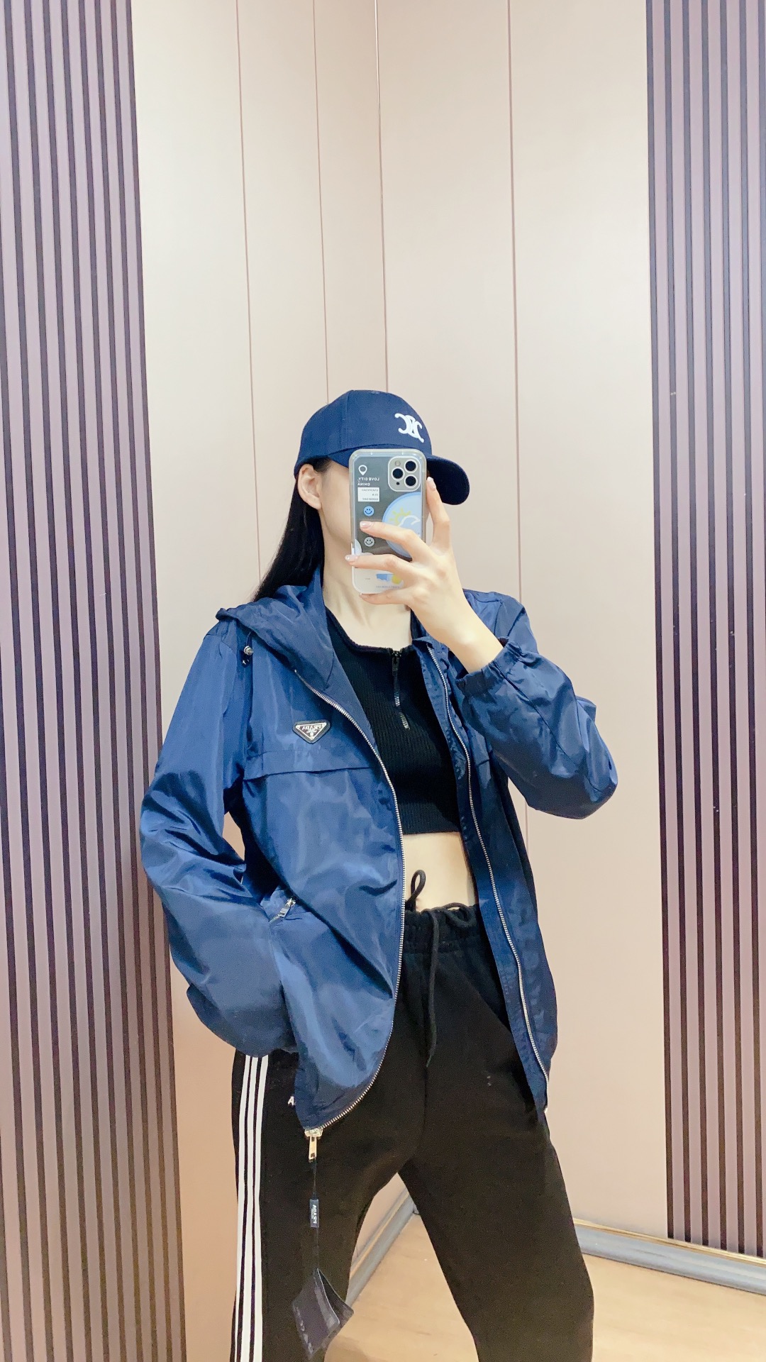 2022Prada 2022FW新款夹克外套🖤最新的再生尼龙环保系列外套