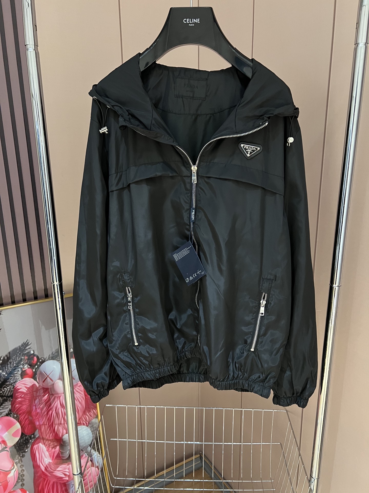 2022Prada 2022FW新款夹克外套🖤最新的再生尼龙环保系列外套