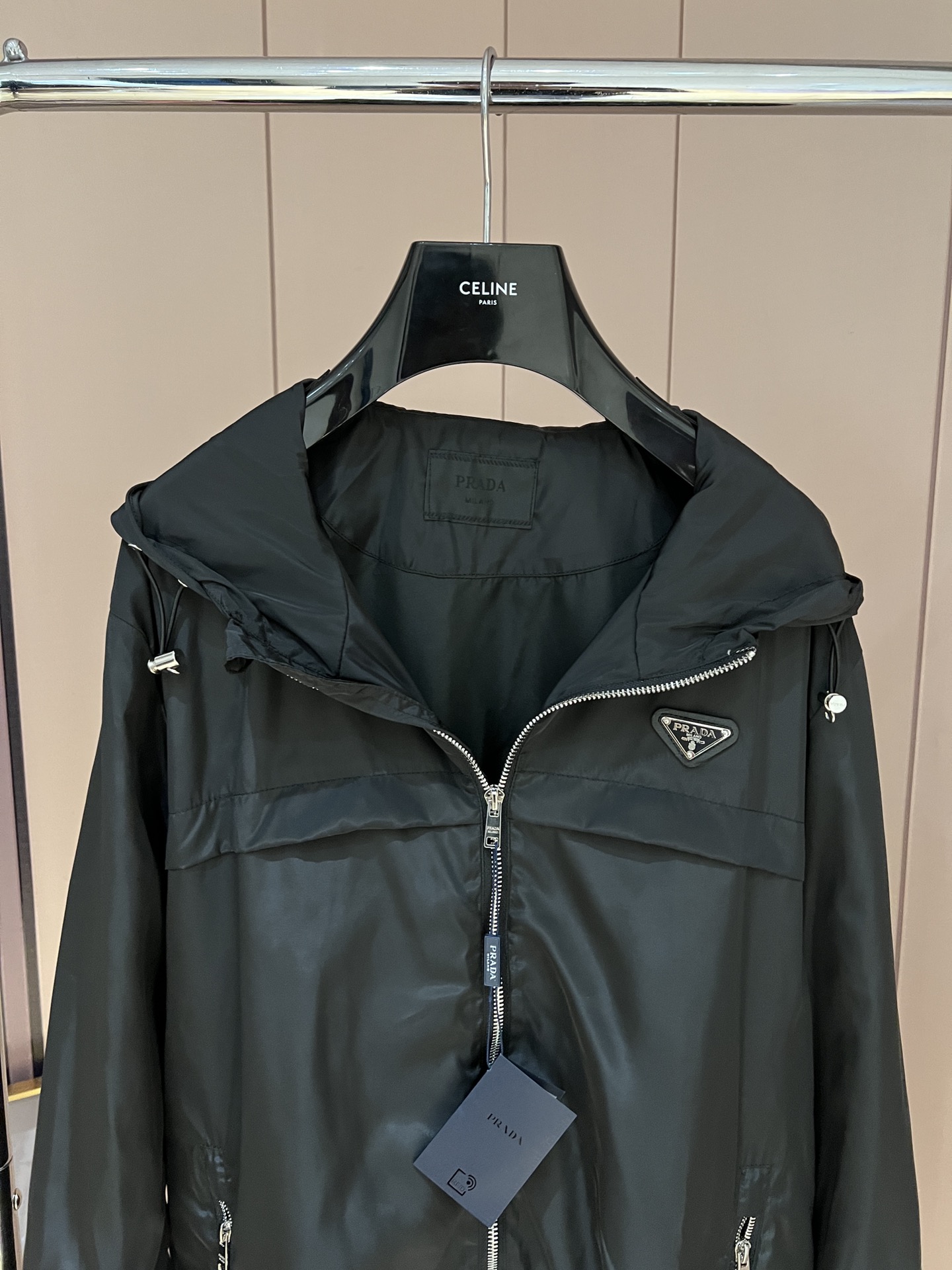 2022Prada 2022FW新款夹克外套🖤最新的再生尼龙环保系列外套