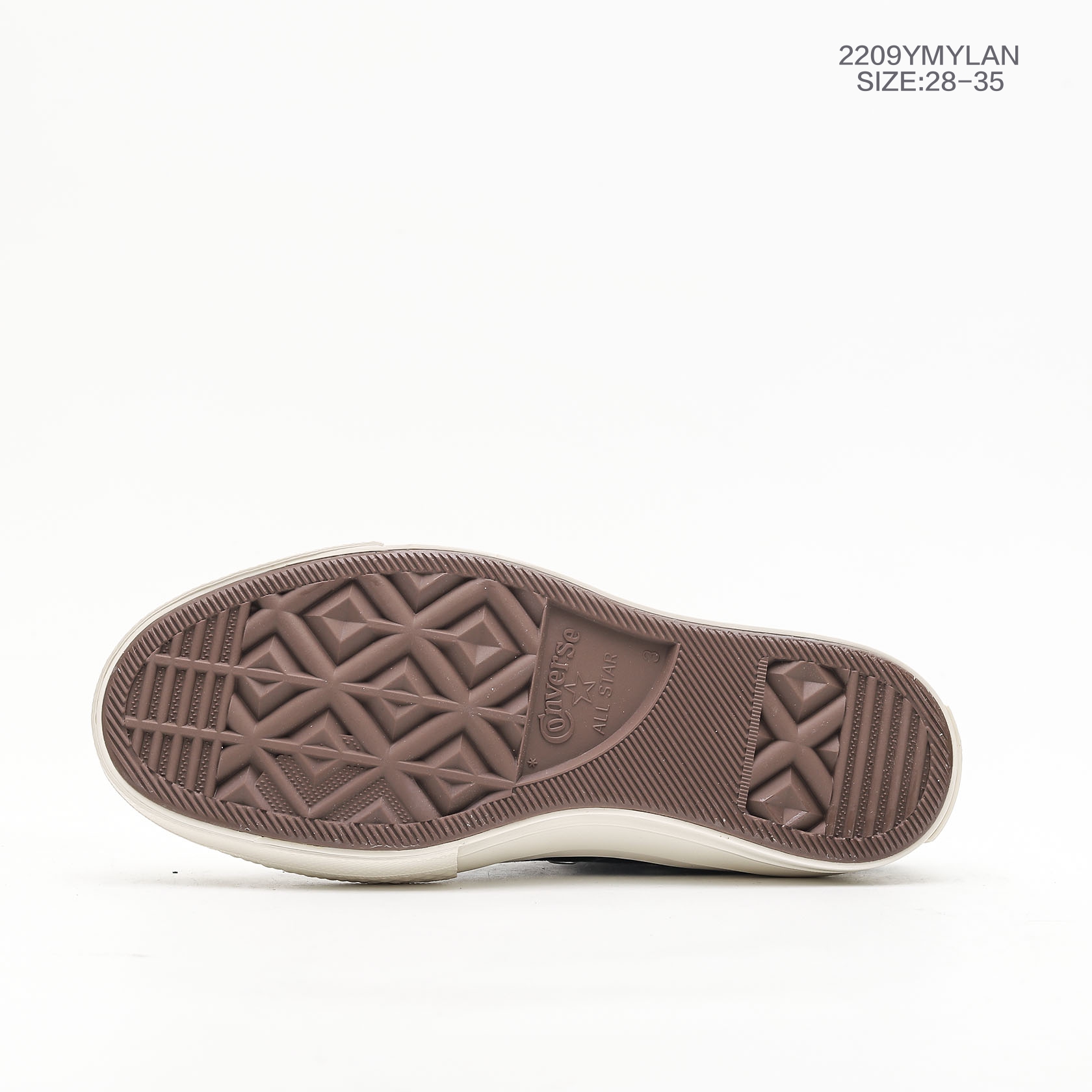 图片[3]-28-36 鞋带款 童鞋 匡威/ PLAY x Converse 匡威川久保玲高帮板鞋 CDG PLAY x Converse 匡威1970S三星标 川久保玲联名款帆布鞋。保留着Converse的固有传统风格，橡胶底耐磨有弹性，鞋底的纹路又有起到防滑的作用，鞋底侧边条纹和清晰的装饰纹路，传承了经典尺码：货号：150207C-选品中心