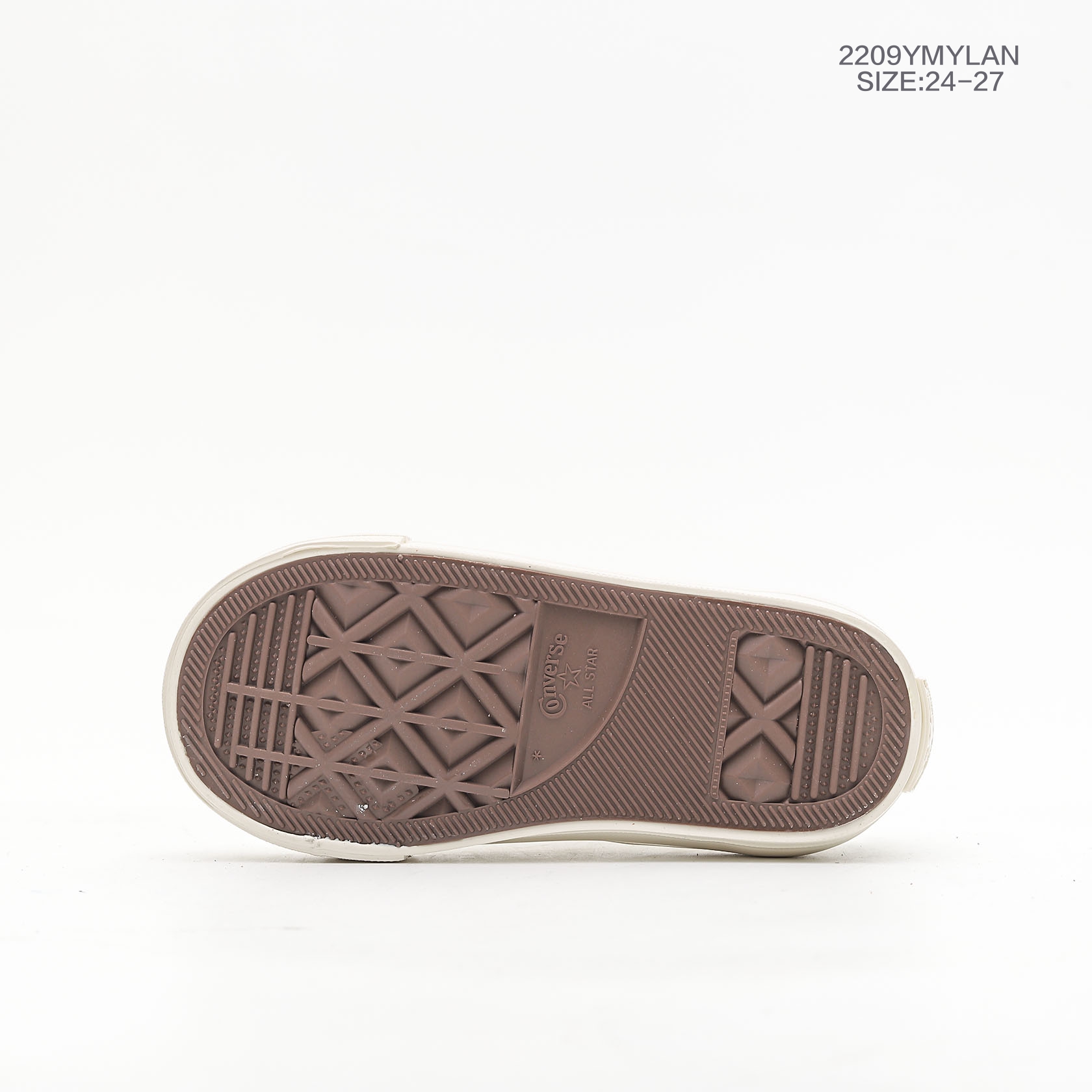 图片[3]-24-27魔术贴款 童鞋 匡威/ PLAY x Converse 匡威川久保玲高帮板鞋 CDG PLAY x Converse 匡威1970S三星标 川久保玲联名款帆布鞋。保留着Converse的固有传统风格，橡胶底耐磨有弹性，鞋底的纹路又有起到防滑的作用，鞋底侧边条纹和清晰的装饰纹路，传承了经典尺码：货号：150207C 尺码：24-27-选品中心