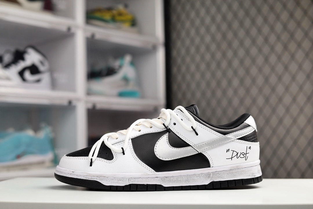 H5 NIKE DUNK SB LOW 定制配色Dunk SB 具有经典的Dunk血缘，又注入了更多的时尚元素。相较于普通的Dunk滑板鞋，改良版的Dunk SB加厚了鞋舌的填充，使舒适性大大提升，同时也更方便穿脱；中底部分则加入了脚感柔软舒适Zoom Air气垫，有效吸收滑板等极限运动在落地时带来的冲击力，为街头运动者们提供更好的保护